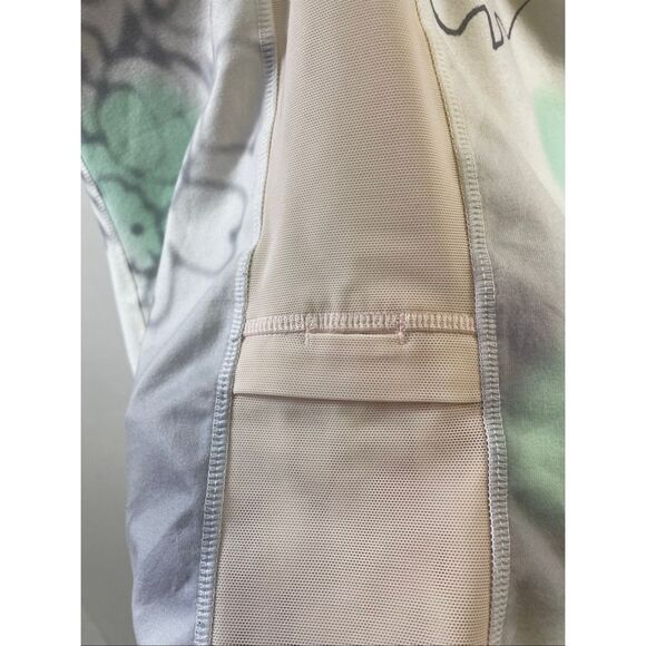 Lululemon Printed Power Y Tank Top Size 4 - Picture 5 of 7